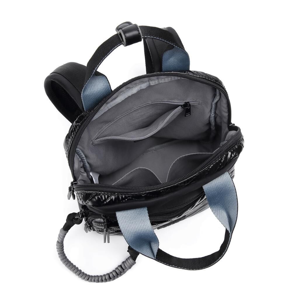 Smart Bags Parlak Kumaş Küçük Boy Askılı Kadın Sırt Çantası 3250
