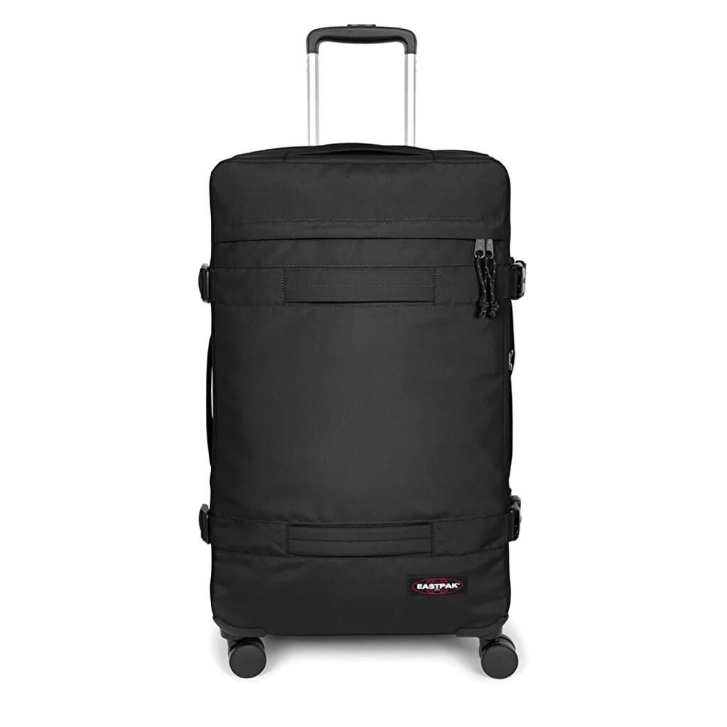 Eastpak Orta Boy Transit'r 4 M 8 Tekerlekli Çekçekli Valiz Black