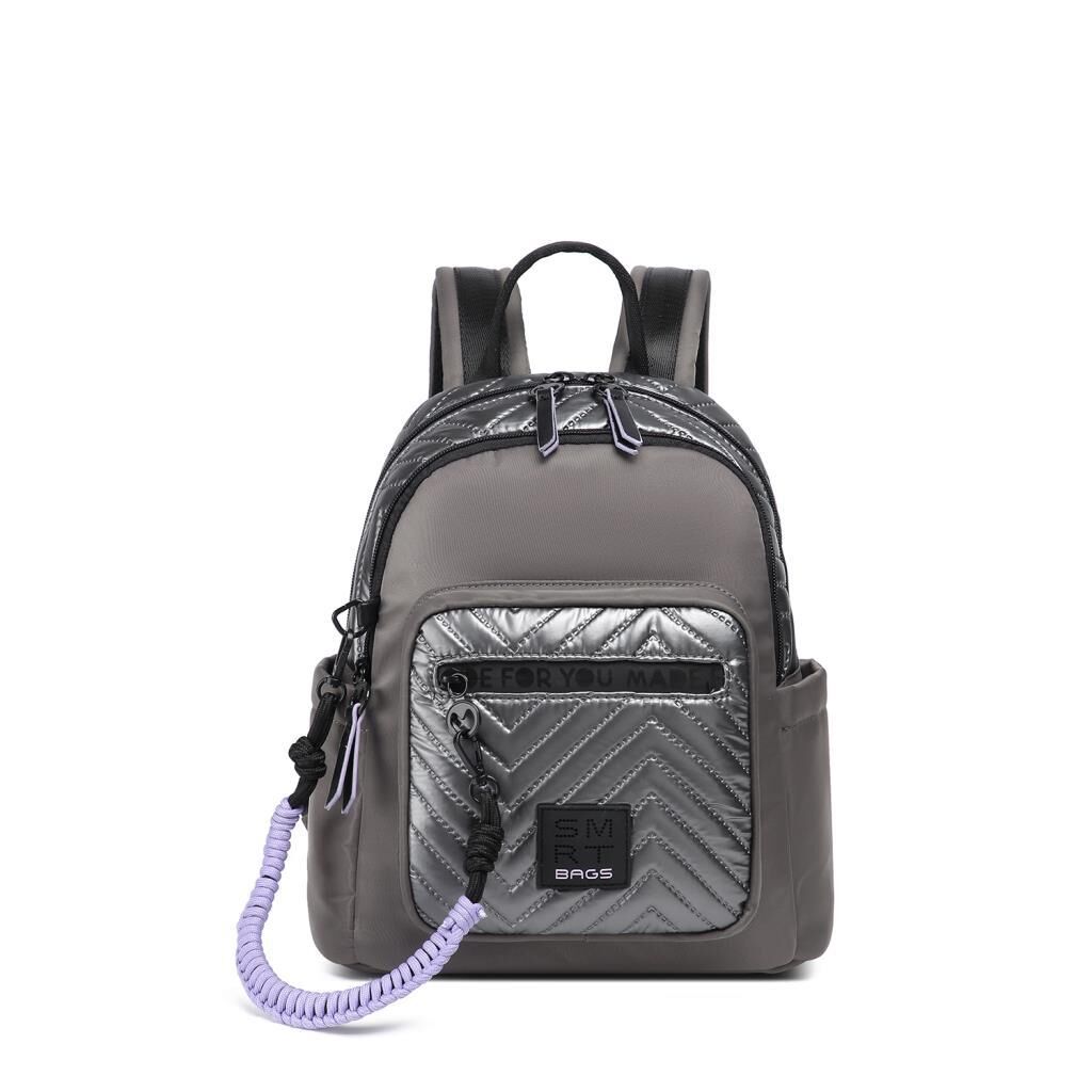 Smart Bags Parlak Kumaş Küçük Boy Askılı Kadın Sırt Çantası 3252