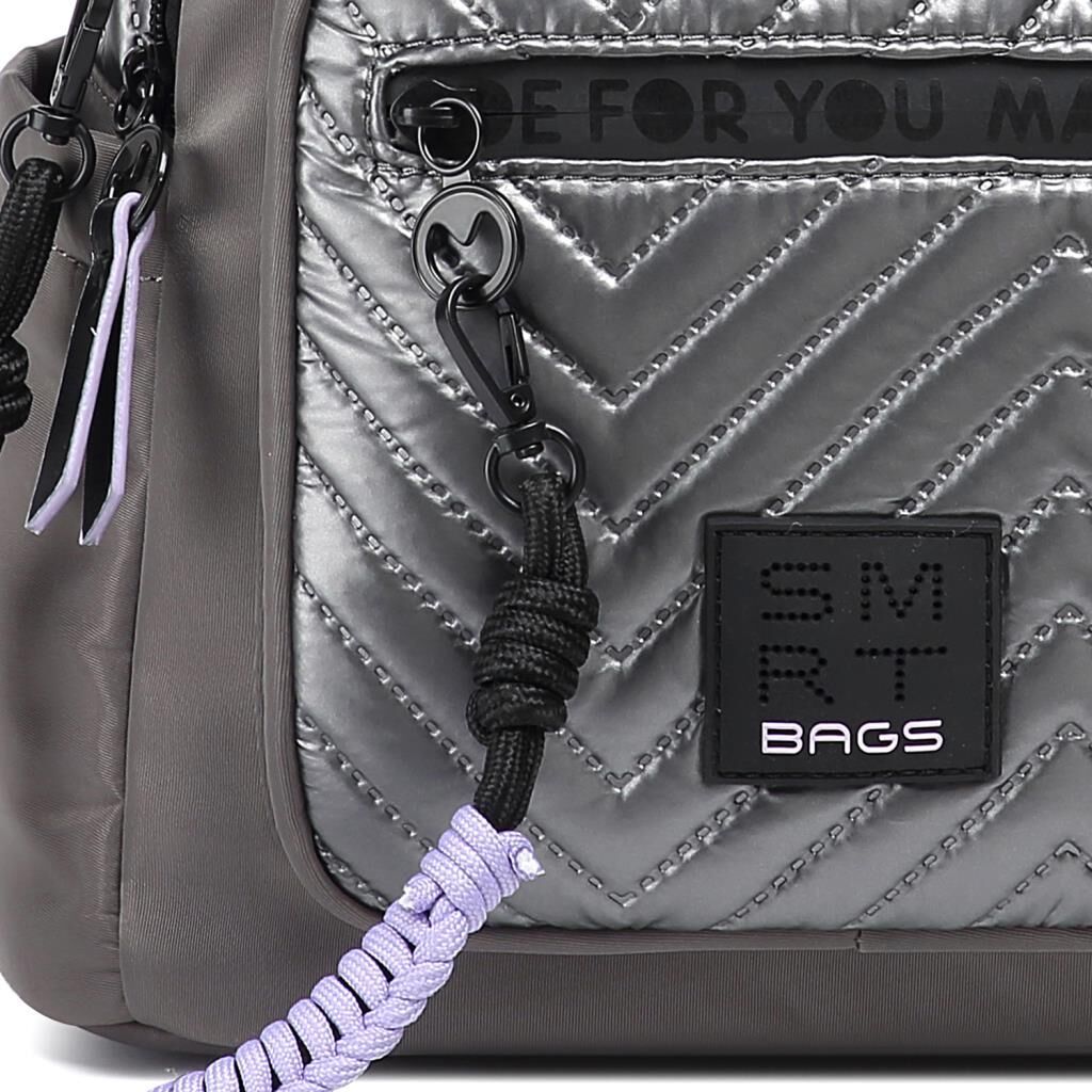 Smart Bags Parlak Kumaş Küçük Boy Askılı Kadın Sırt Çantası 3252