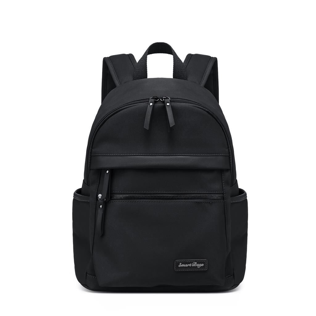 Smart Bags Twill Dimi Kumaş Kadın Sırt Çantası 3332 Siyah