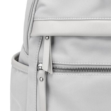 Smart Bags Twill Dimi Kumaş Kadın Sırt Çantası 3332 A.Gri