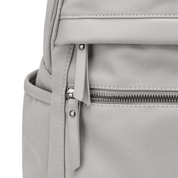 Smart Bags Twill Dimi Kumaş Kadın Sırt Çantası 3332 Vizon