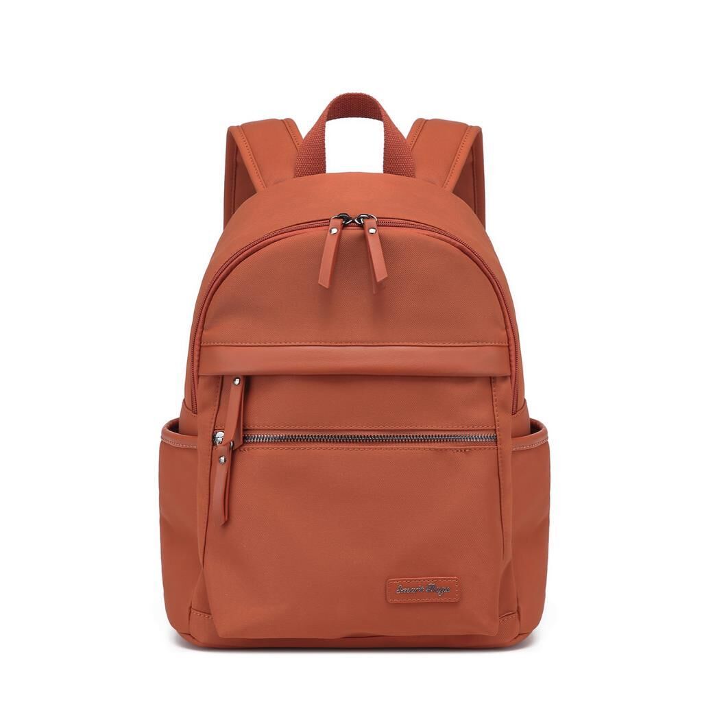 Smart Bags Twill Dimi Kumaş Kadın Sırt Çantası 3332 Kiremit