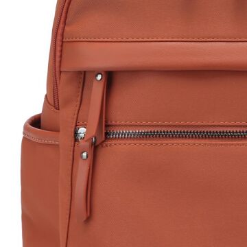 Smart Bags Twill Dimi Kumaş Kadın Sırt Çantası 3332 Kiremit