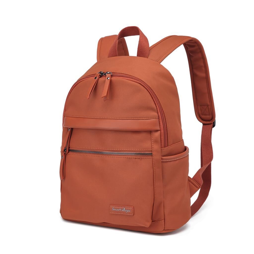Smart Bags Twill Dimi Kumaş Kadın Sırt Çantası 3332 Kiremit