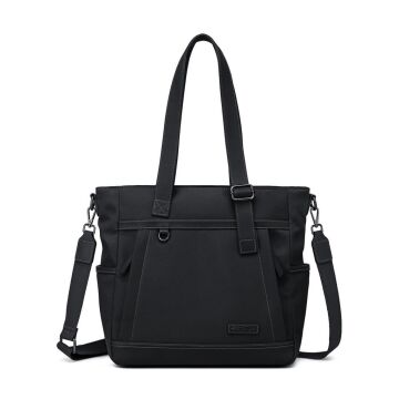 Smart Bags Twill Dimi Kumaş Kadın Omuz Çantası 3331 Siyah