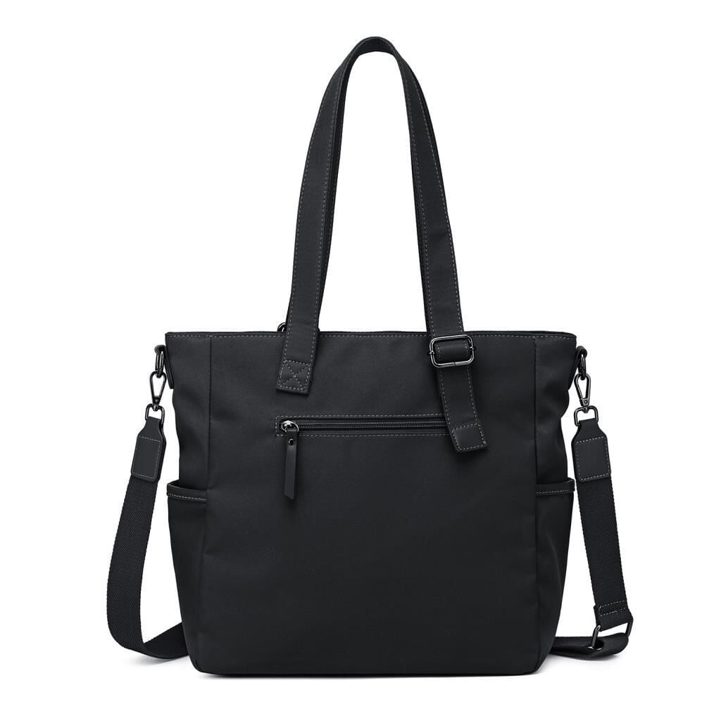 Smart Bags Twill Dimi Kumaş Kadın Omuz Çantası 3331 Siyah