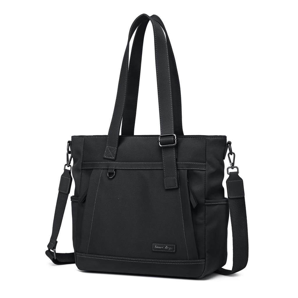 Smart Bags Twill Dimi Kumaş Kadın Omuz Çantası 3331 Siyah