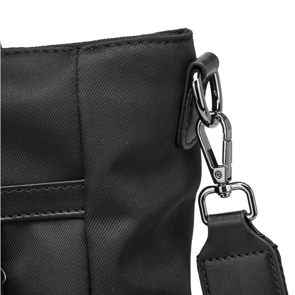 Smart Bags Twill Dimi Kumaş Kadın Omuz Çantası 3331 Siyah