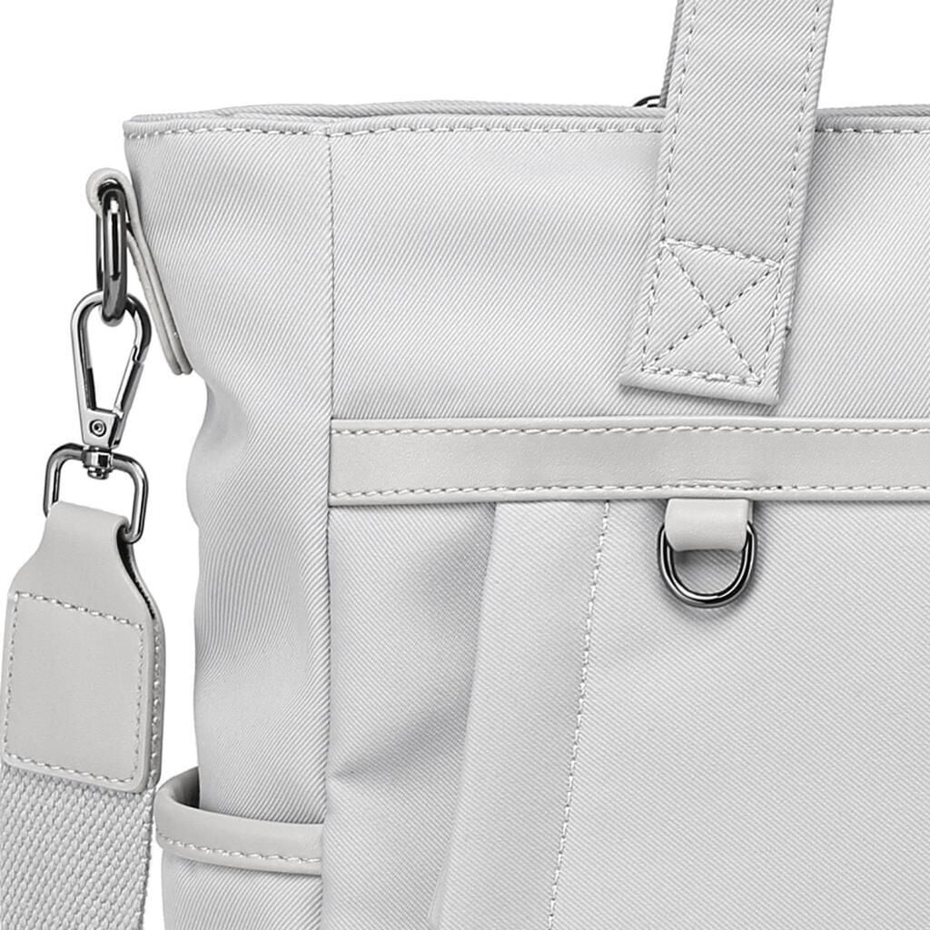 Smart Bags Twill Dimi Kumaş Kadın Omuz Çantası 3331 A.Gri