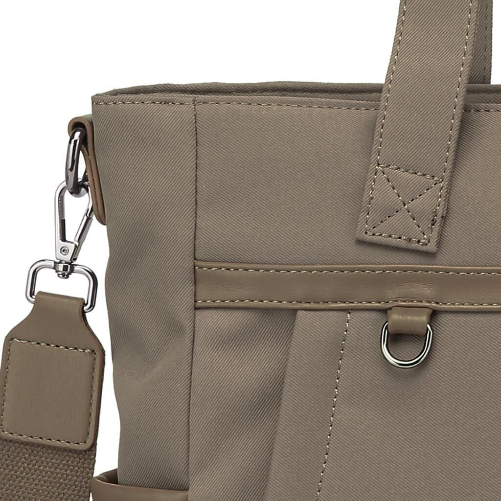 Smart Bags Twill Dimi Kumaş Kadın Omuz Çantası 3331 A.Kahve