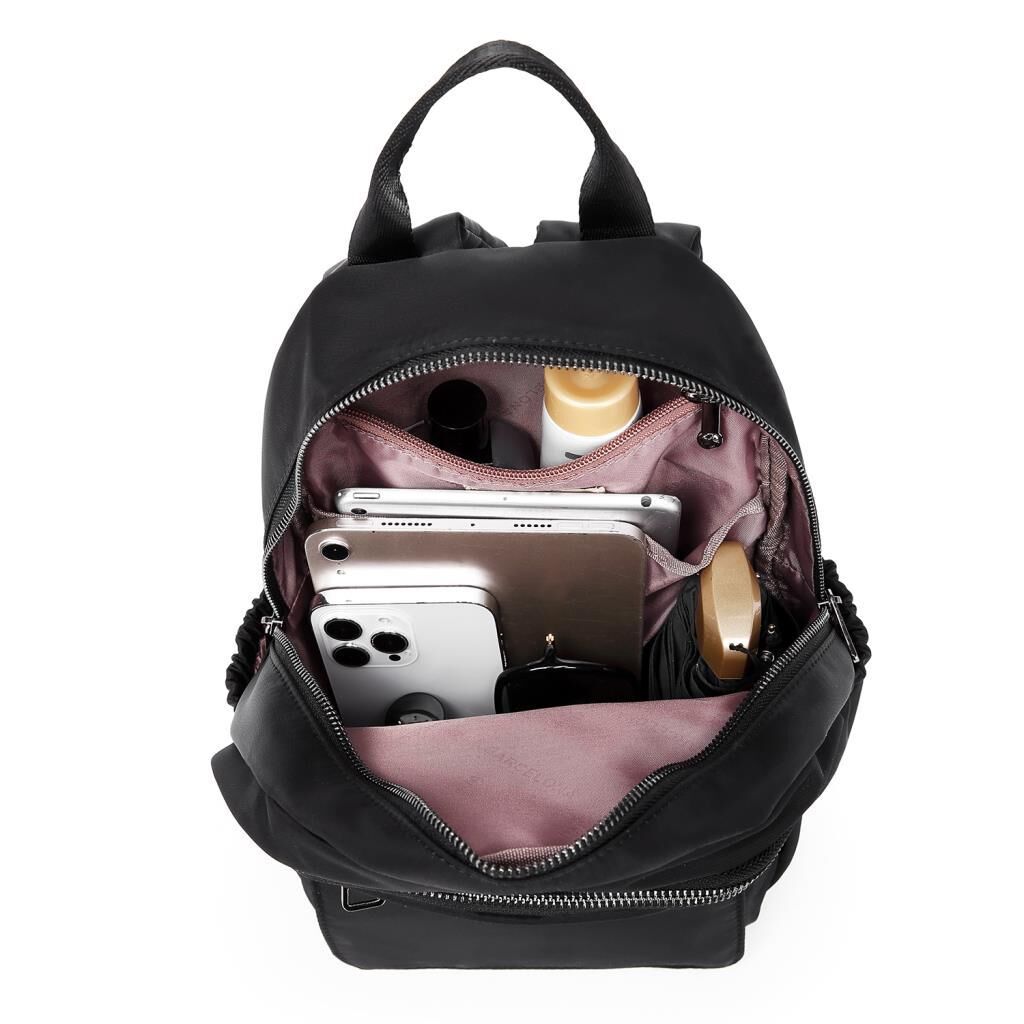 Saten Kumaş Kadın Sırt Çantası Barcelona 2139 Kırmızı