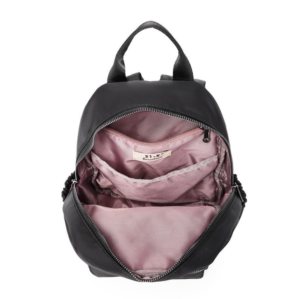 Saten Kumaş Kadın Sırt Çantası Barcelona 2139 Kırmızı