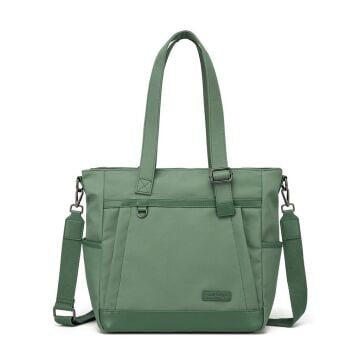 Smart Bags Twill Dimi Kumaş Kadın Omuz Çantası 3331 Yeşil