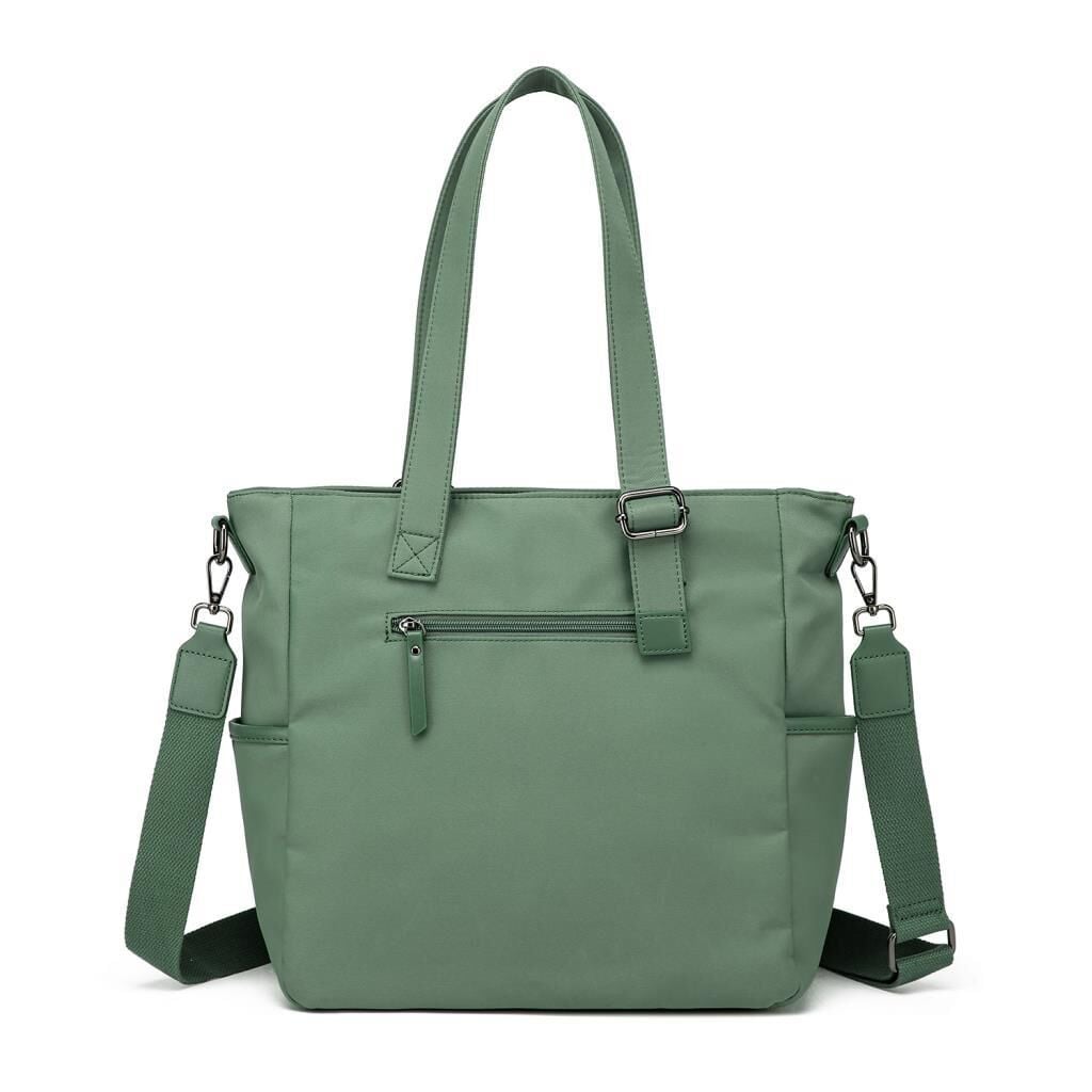Smart Bags Twill Dimi Kumaş Kadın Omuz Çantası 3331 Yeşil