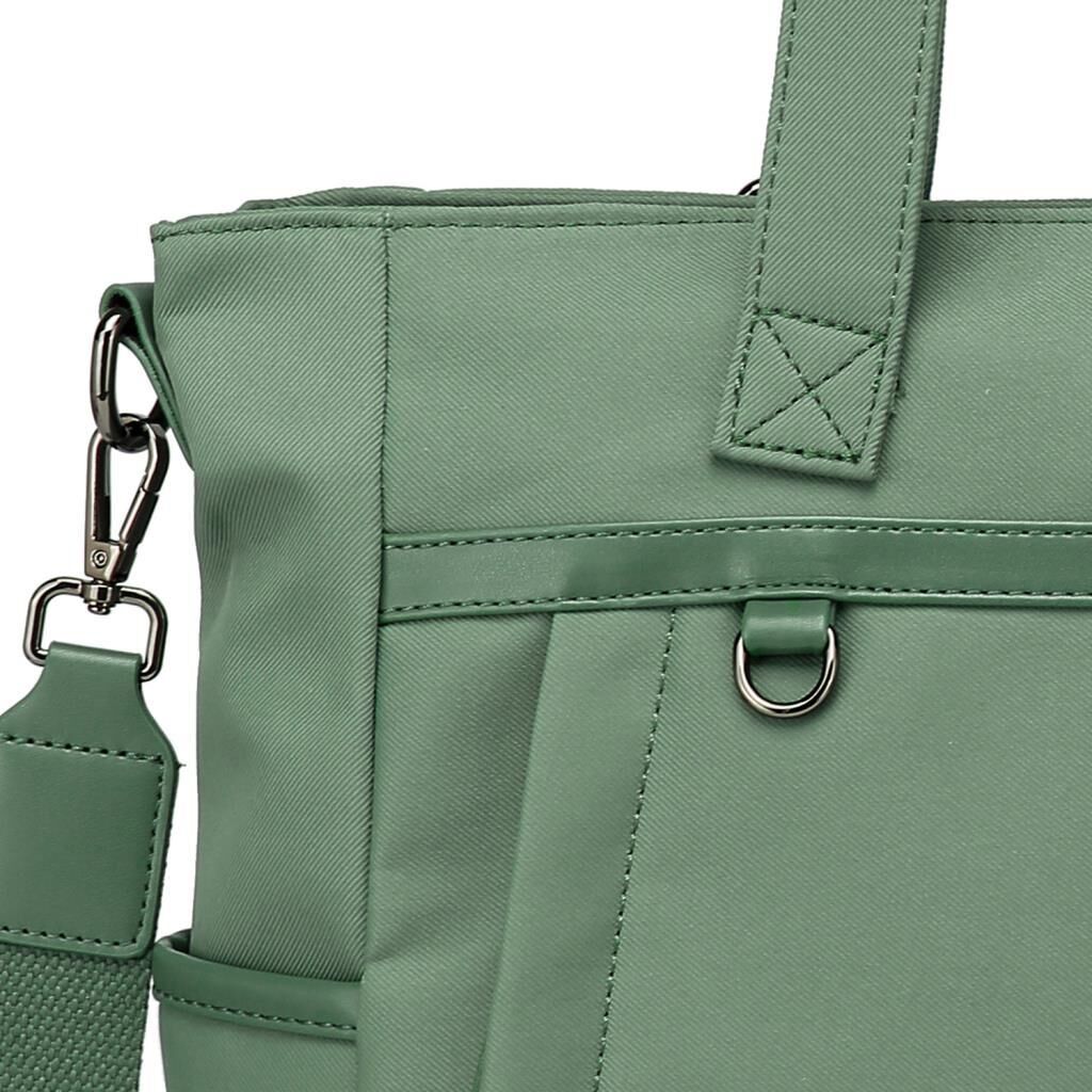 Smart Bags Twill Dimi Kumaş Kadın Omuz Çantası 3331 Yeşil