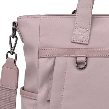 Smart Bags Twill Dimi Kumaş Kadın Omuz Çantası 3331 Ten