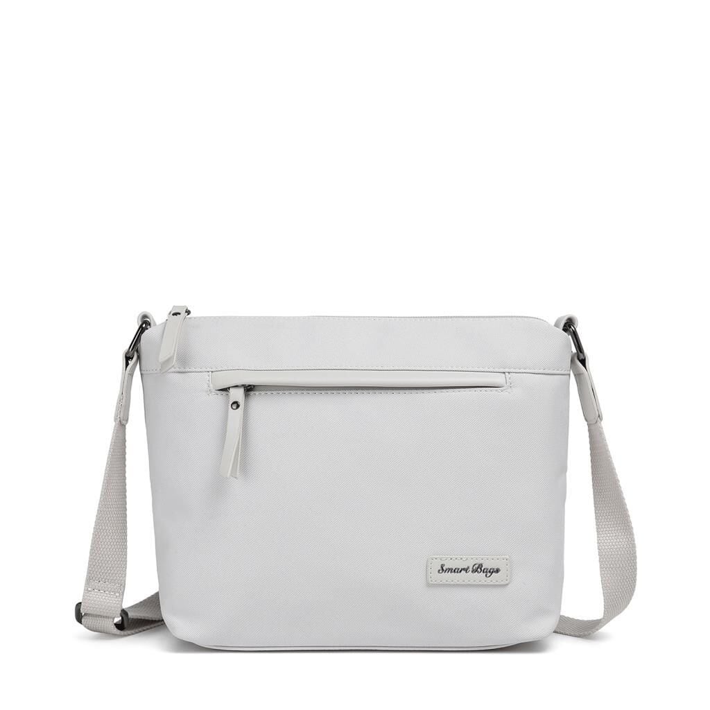 Smart Bags Twill Dimi Kumaş Postacı Kadın Çantası 3330 A.Gri