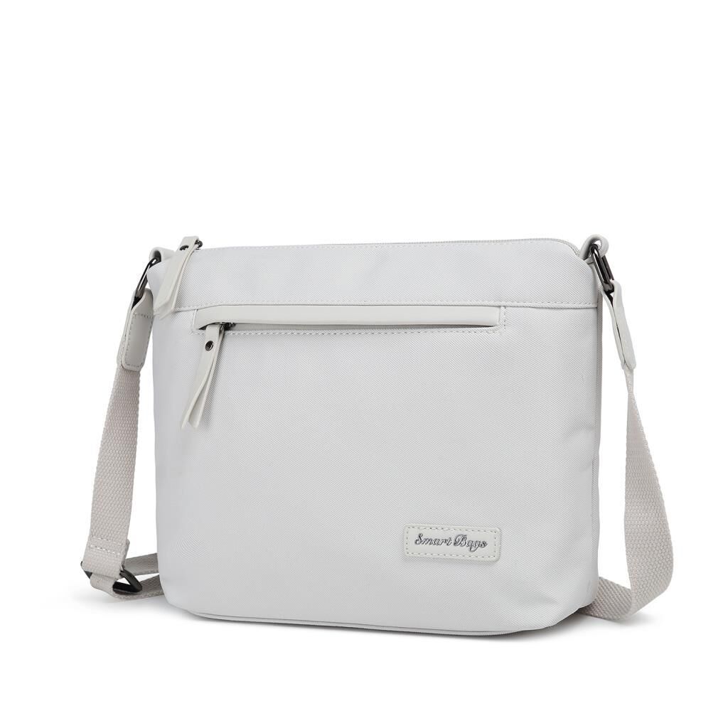 Smart Bags Twill Dimi Kumaş Postacı Kadın Çantası 3330 A.Gri