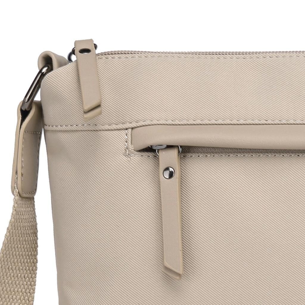 Smart Bags Twill Dimi Kumaş Postacı Kadın Çantası 3330 Bej