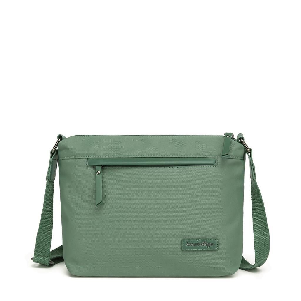 Smart Bags Twill Dimi Kumaş Postacı Kadın Çantası 3330 Yeşil