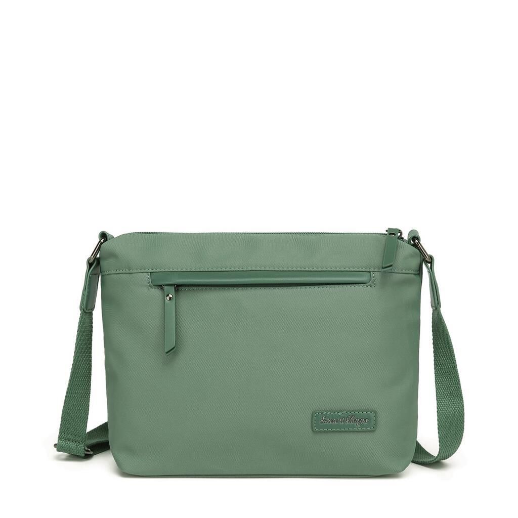 Smart Bags Twill Dimi Kumaş Postacı Kadın Çantası 3330 Yeşil