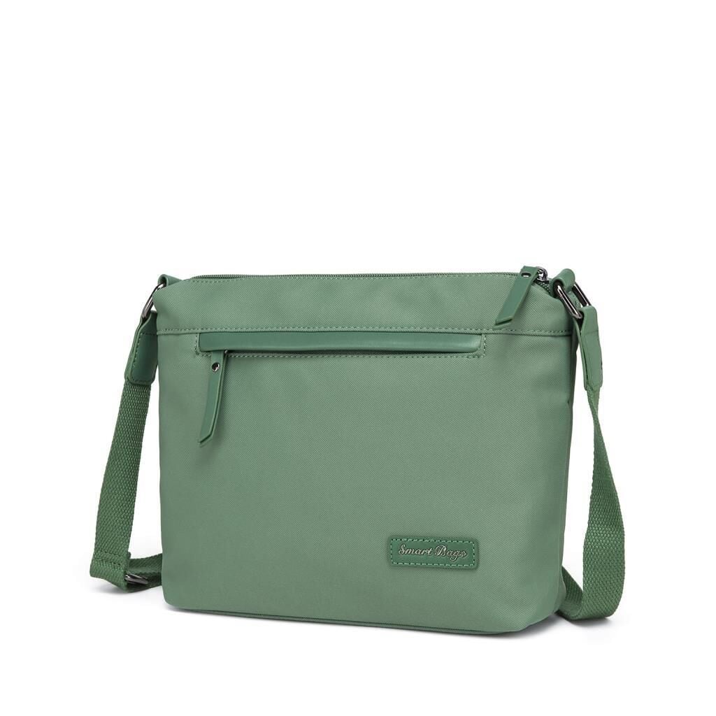 Smart Bags Twill Dimi Kumaş Postacı Kadın Çantası 3330 Yeşil