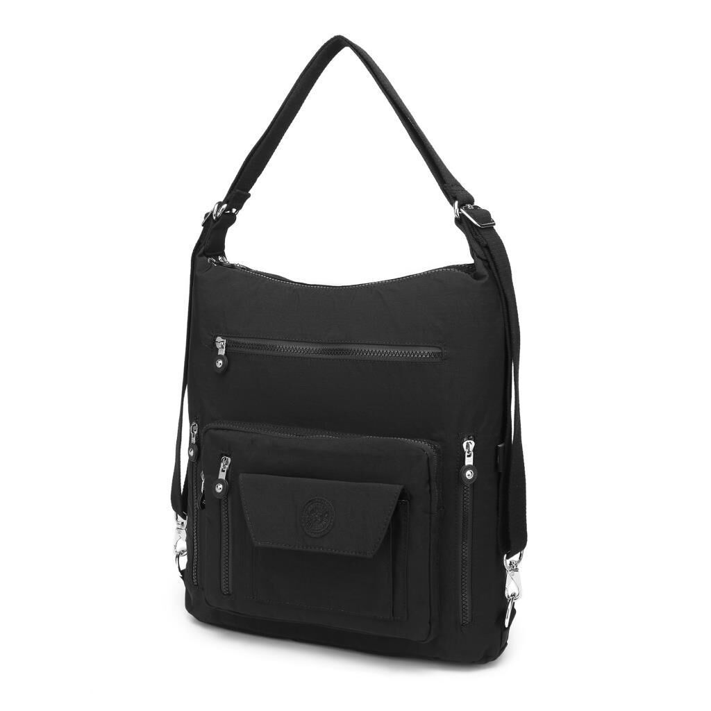 Hem Sırt Hem de Omuz Kadın Çantası Smart Bags 1205 Siyah
