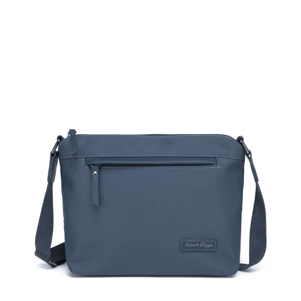 Smart Bags Twill Dimi Kumaş Postacı Kadın Çantası 3330 Füme Laci