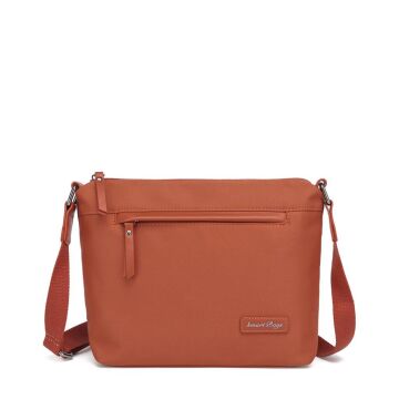 Smart Bags Twill Dimi Kumaş Postacı Kadın Çantası 3330 Kiremit