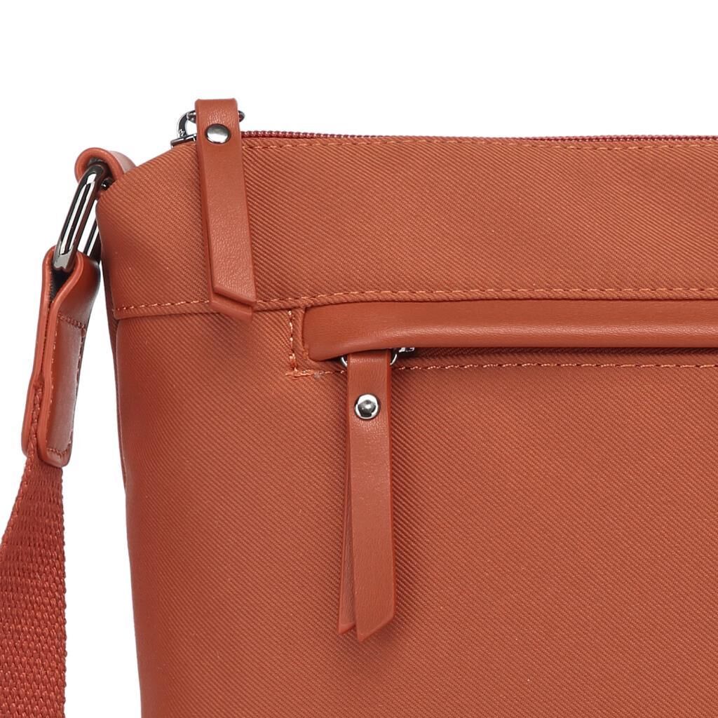 Smart Bags Twill Dimi Kumaş Postacı Kadın Çantası 3330 Kiremit