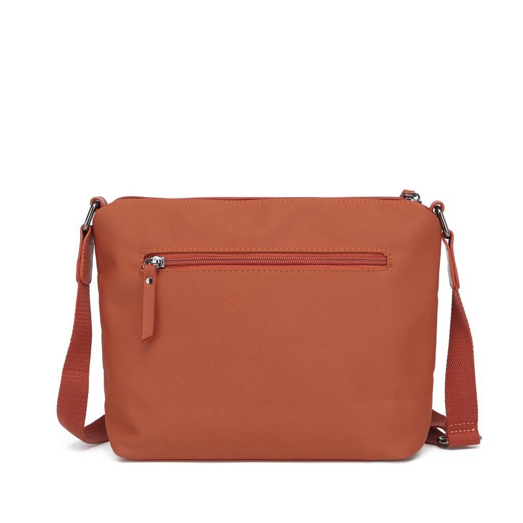 Smart Bags Twill Dimi Kumaş Postacı Kadın Çantası 3330 Kiremit