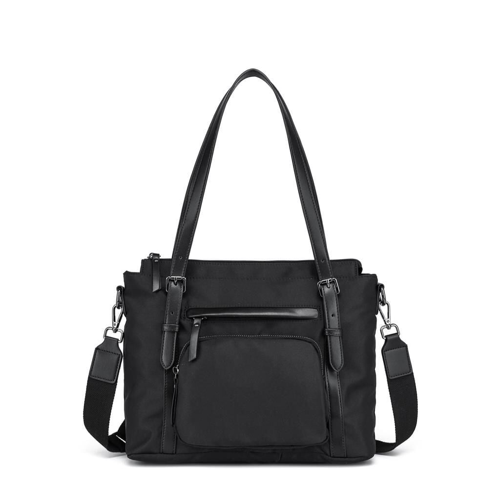 Smart Bags Twill Dimi Kumaş Kadın Omuz Çantası 3329 Siyah