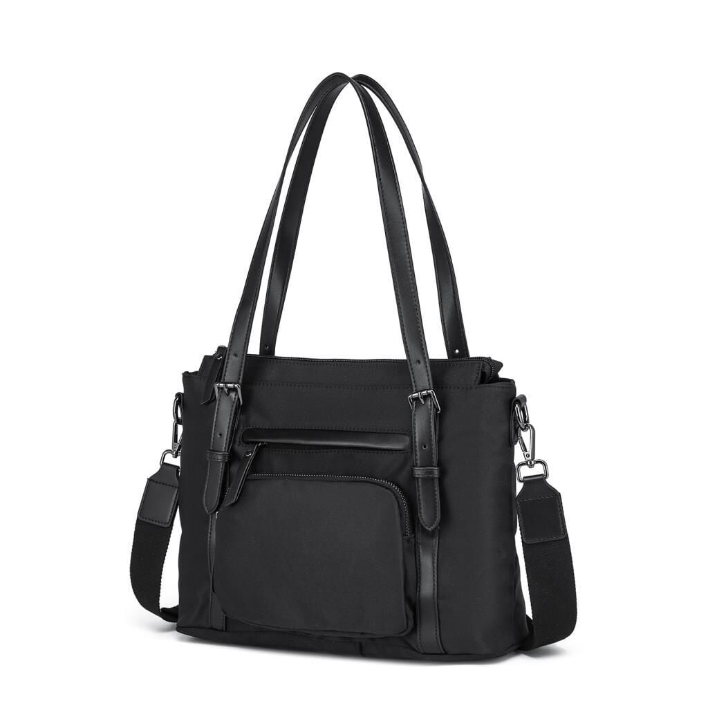 Smart Bags Twill Dimi Kumaş Kadın Omuz Çantası 3329 Siyah