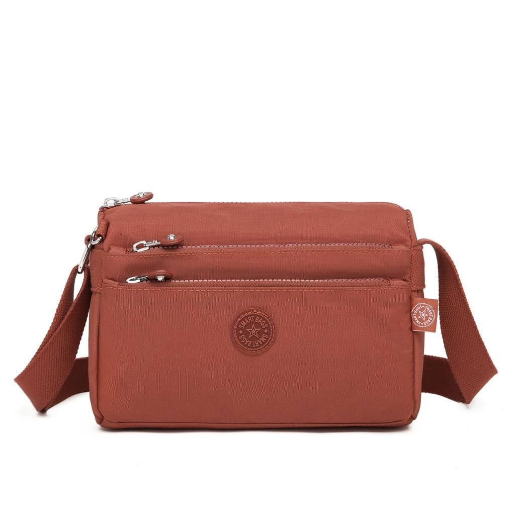 Smart Bags Küçük Boy Krinkıl Kumaş Postacı Kadın Çantası 1006