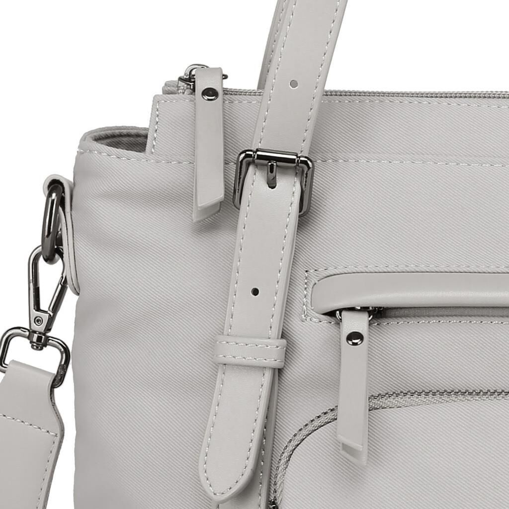 Smart Bags Twill Dimi Kumaş Kadın Omuz Çantası 3329 Vizon