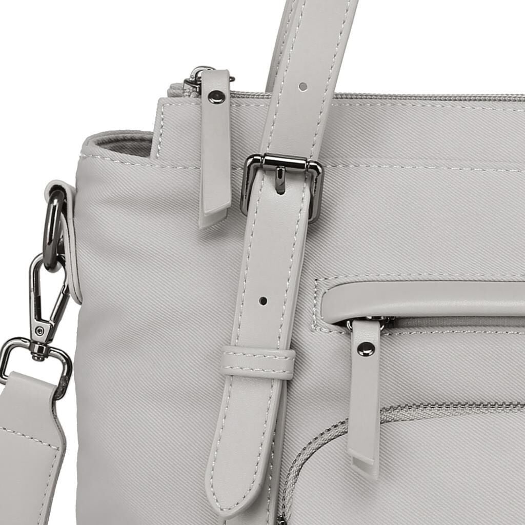 Smart Bags Twill Dimi Kumaş Kadın Omuz Çantası 3329 Vizon