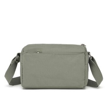Smart Bags Küçük Boy Krinkıl Kumaş Postacı Kadın Çantası 1006 Yeşil