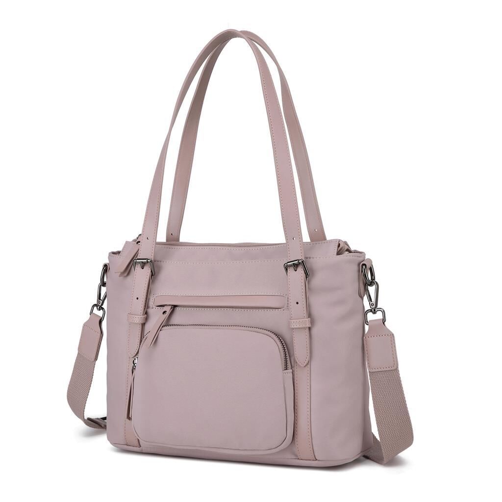 Smart Bags Twill Dimi Kumaş Kadın Omuz Çantası 3329 Ten