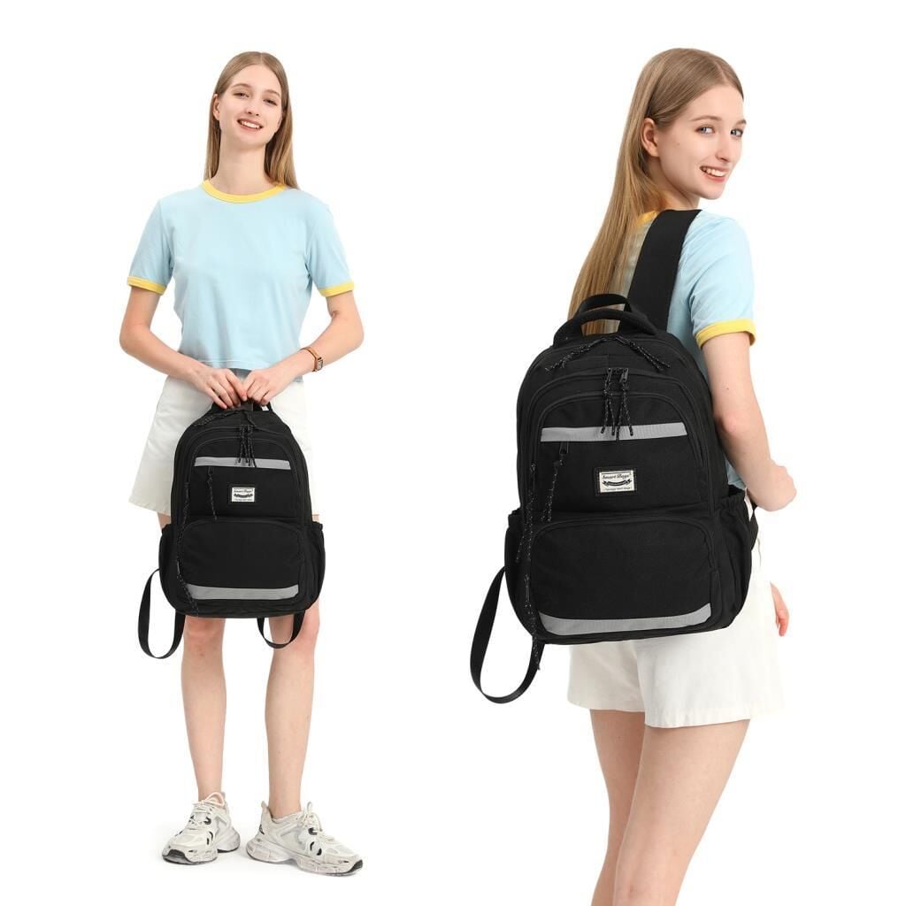 Smart Bags Sırt Çantası Okul Boyu Kalem Kutusu Hediyeli 3234 A.Gri