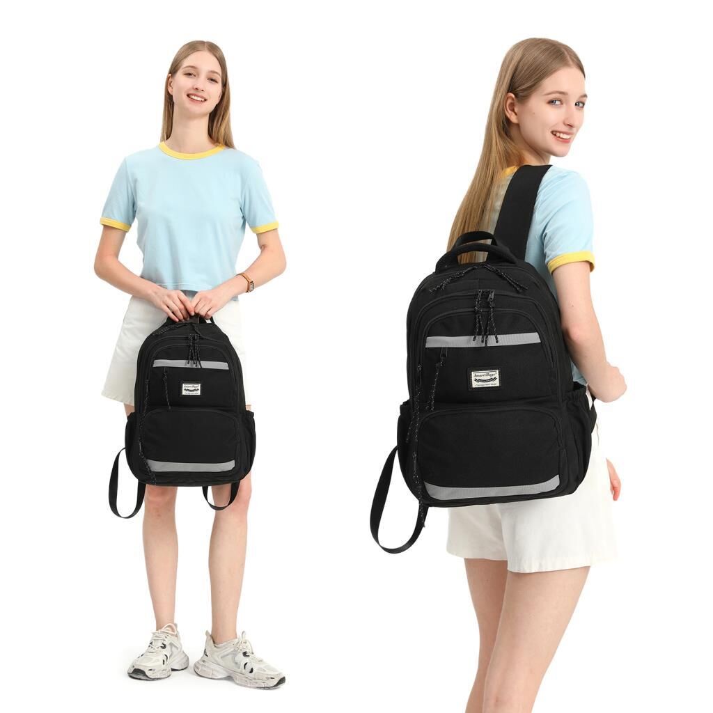 Smart Bags Sırt Çantası Okul Boyu Kalem Kutusu Hediyeli 3234 Koyu Gri