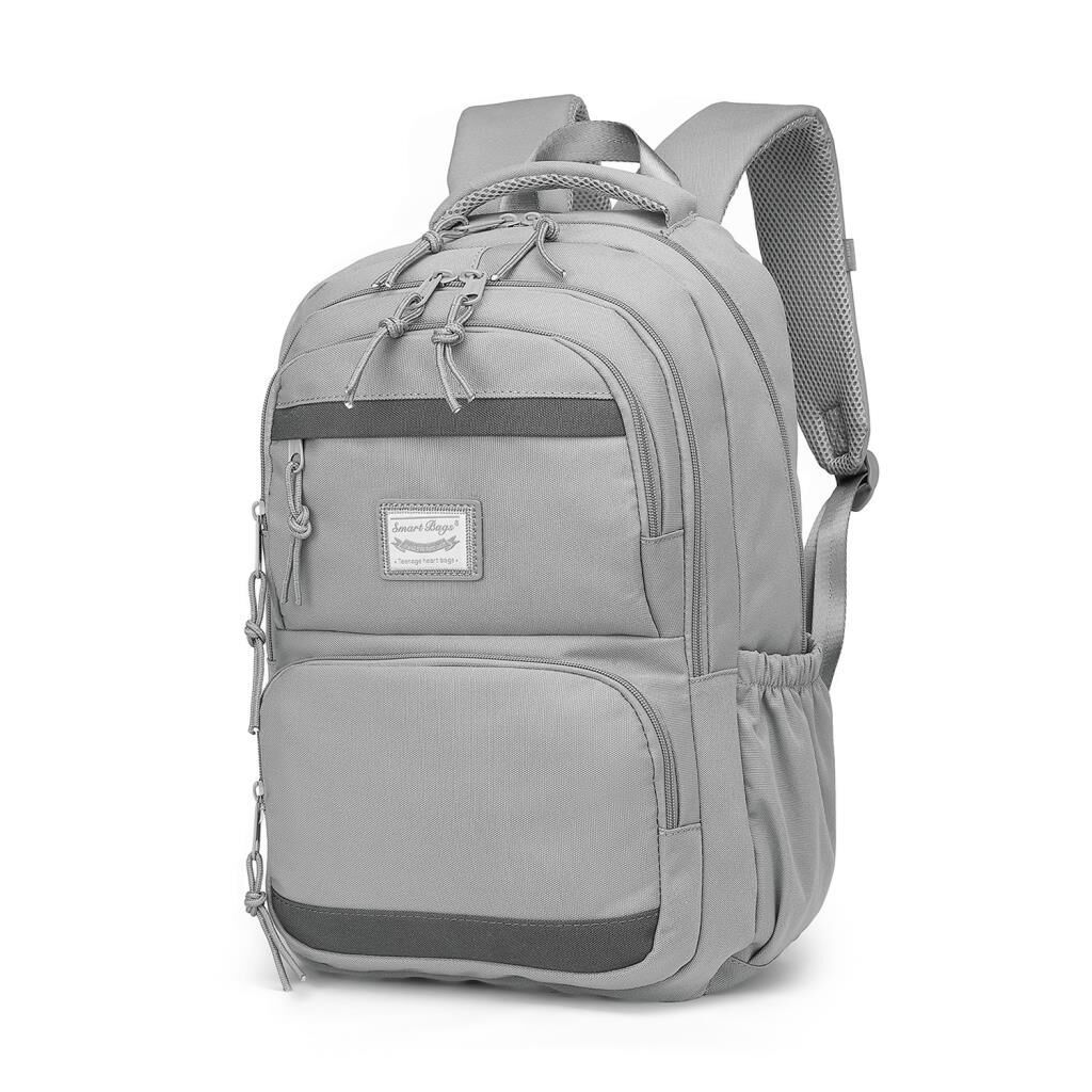 Smart Bags Sırt Çantası Okul Boyu Kalem Kutusu Hediyeli 3234 Vizon