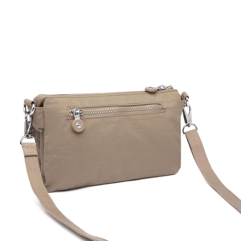 Minik Boy Smart Bags Postacı Kadın Çantası Krinkıl Kumaş 1147 A.Kahve