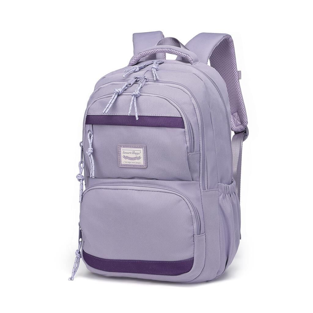 Smart Bags Sırt Çantası Okul Boyu Kalem Kutusu Hediyeli 3234 Eflatun