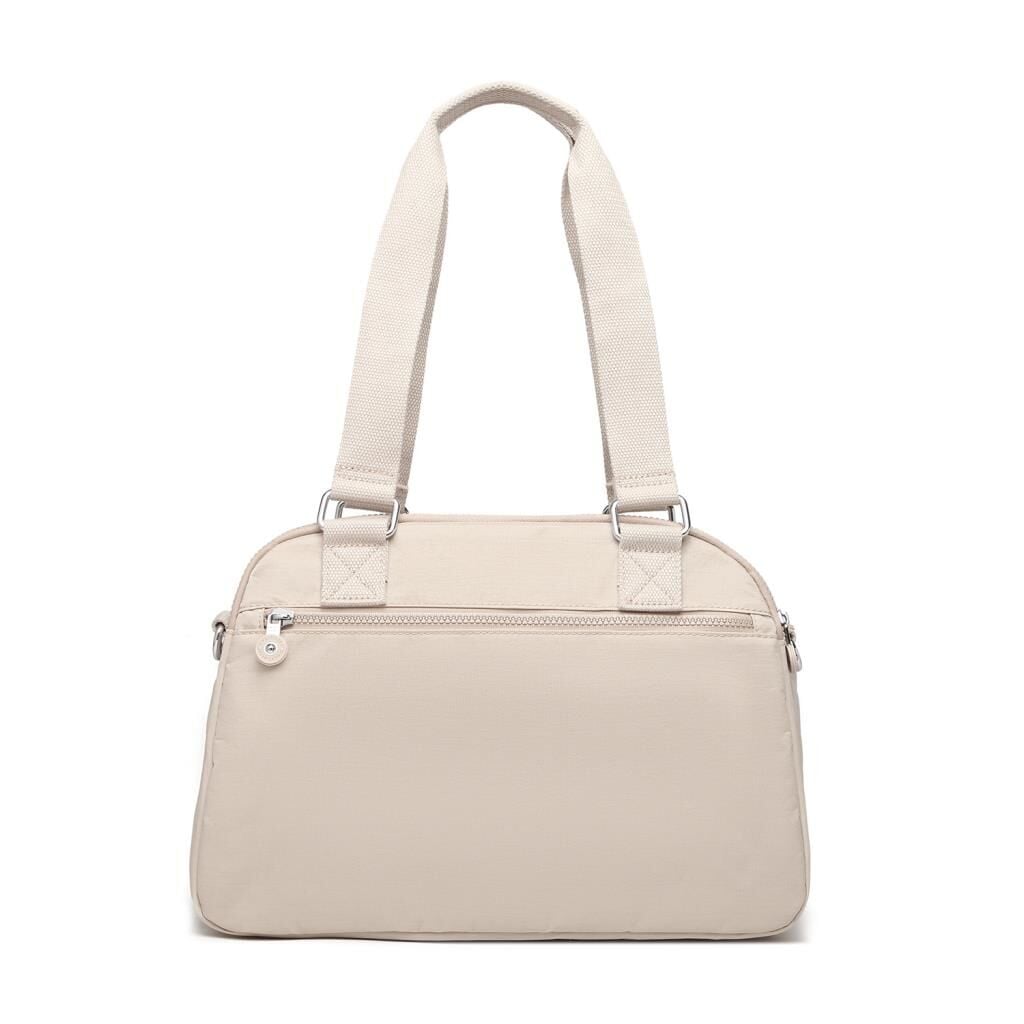 Smart Bags Kadın Omuz Çantası Krinkıl Kumaş 1122 Bej