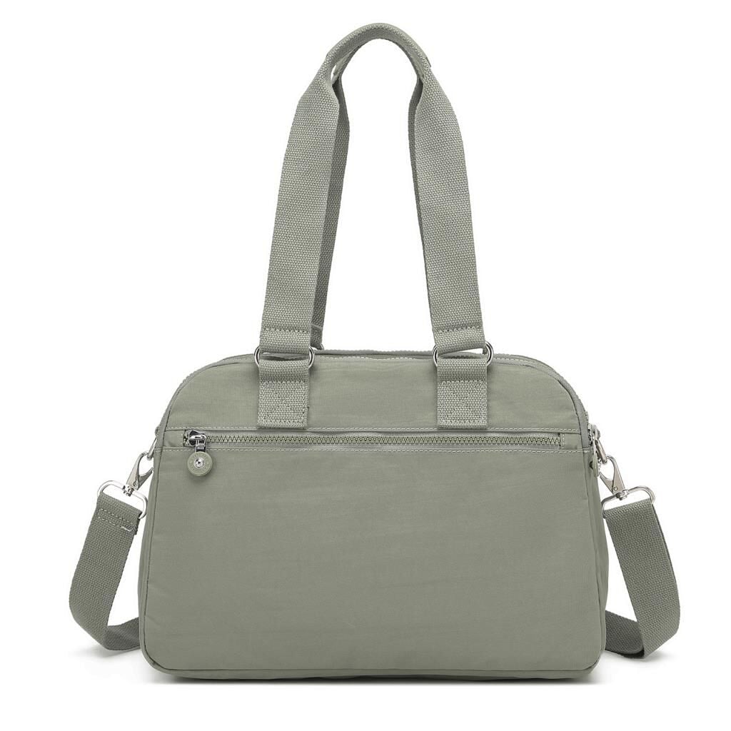 Smart Bags Kadın Omuz Çantası Krinkıl Kumaş 1122 Yeşil