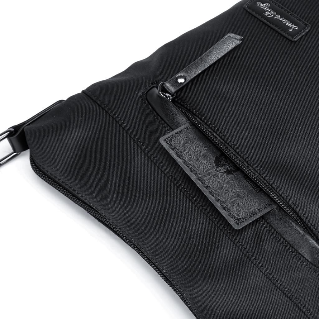 Smart Bags Twill Dimi Kumaş Postacı Kadın Çantası 3327 Siyah