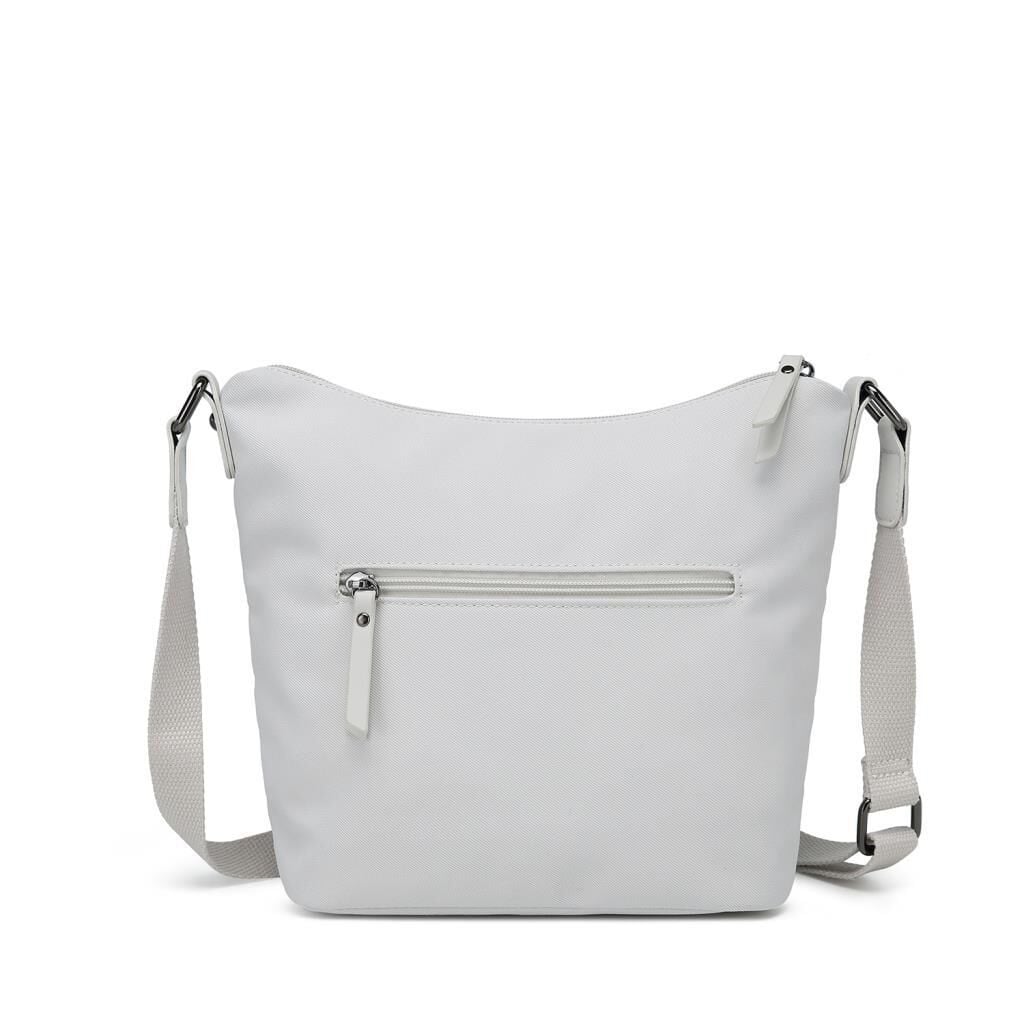 Smart Bags Twill Dimi Kumaş Postacı Kadın Çantası 3327 A.Gri