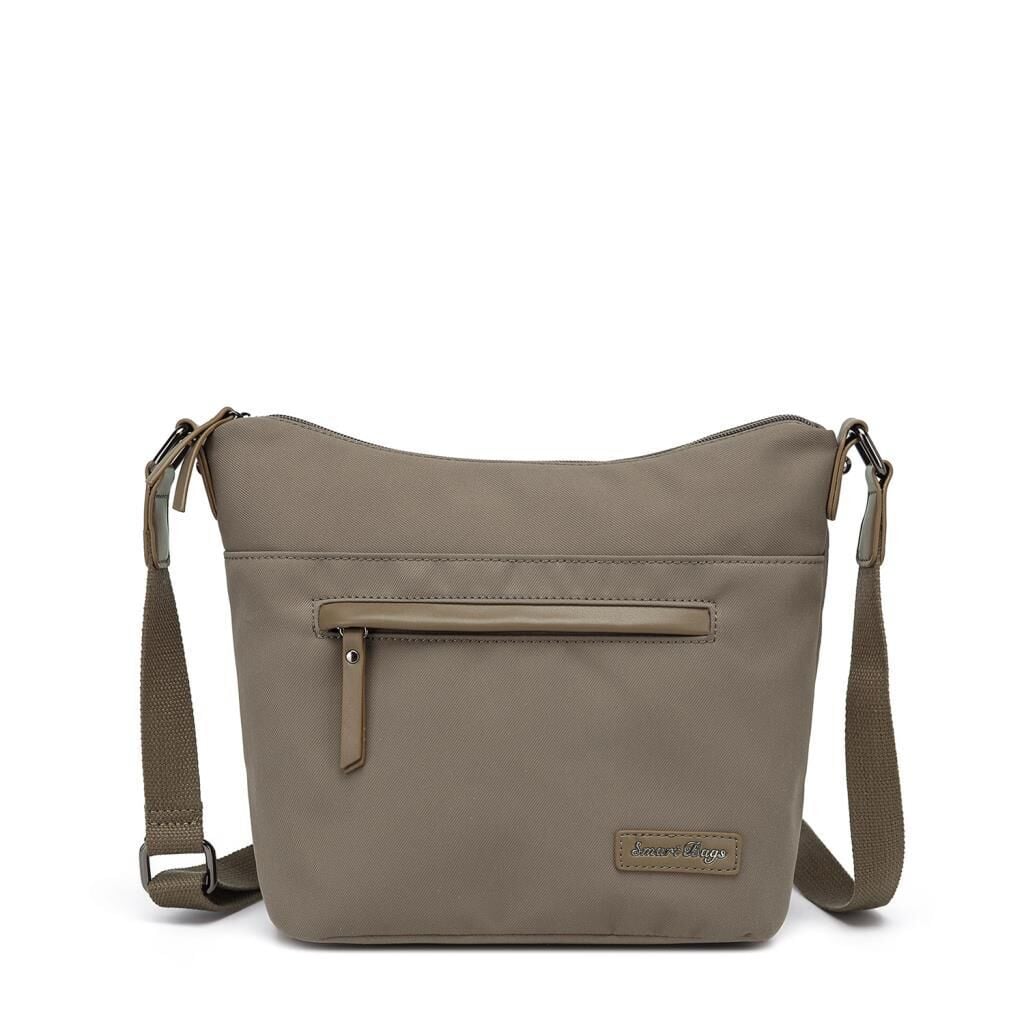 Smart Bags Twill Dimi Kumaş Postacı Kadın Çantası 3327 A.Kahve